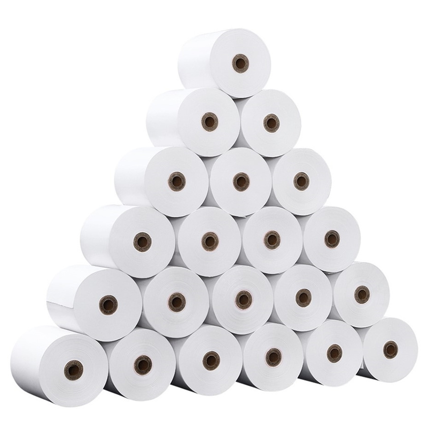 white 80x80 thermal till paper rolls