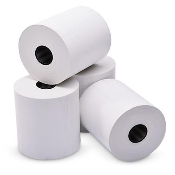 white 80x80 thermal till paper rolls