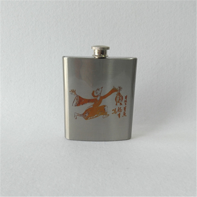 Premium Sublimation Heat Press BPA Free Stainless Steel Wine Flask 6oz 8oz Liquor Whiskey Flasks Men Sublimation Shot Glass