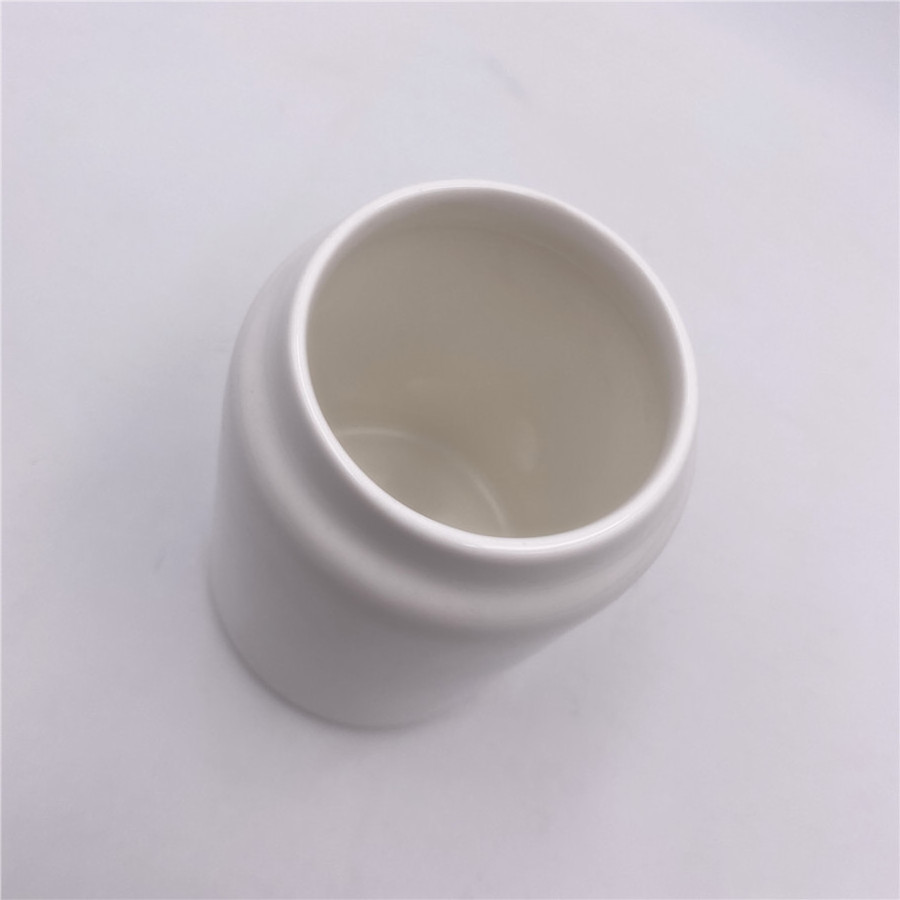 sublimation small ceramic candy jar with  lid ceramic jar best Christmas items  ceramic pickle jar