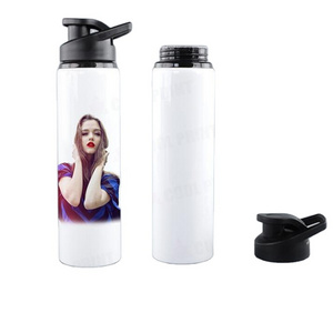 32oz sublimation aluminum water bottle,with straw,water bottle bike