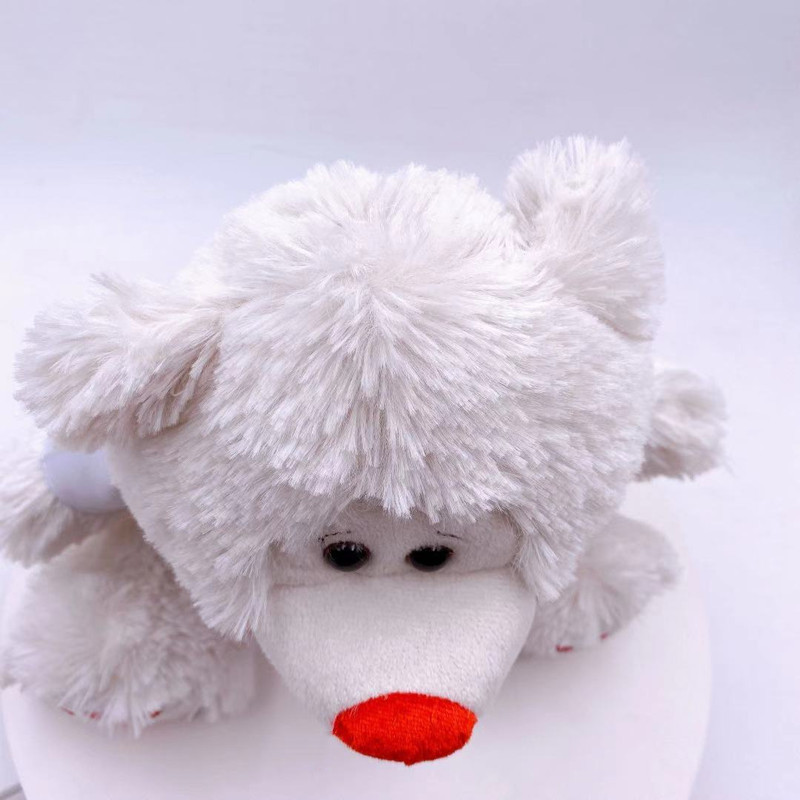 sublimation plush toy with poly t-shirt cheap plush animal  stuffed toy  for Christmas day