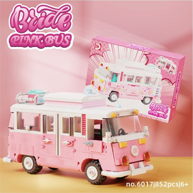 Wholesale Building Blocks Children Toy Dream Touring Bus And Girls Dream Wardrobe Blocks Educational Building Blocks Bricks Set