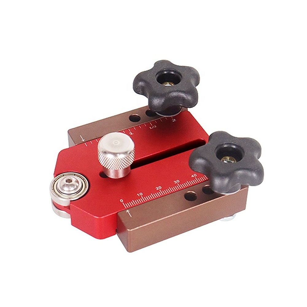 Sliding Groove Positioning and Slide Slot Track Stopper Positioning Limiter Miter Saw Stop Block for Woodworking tools