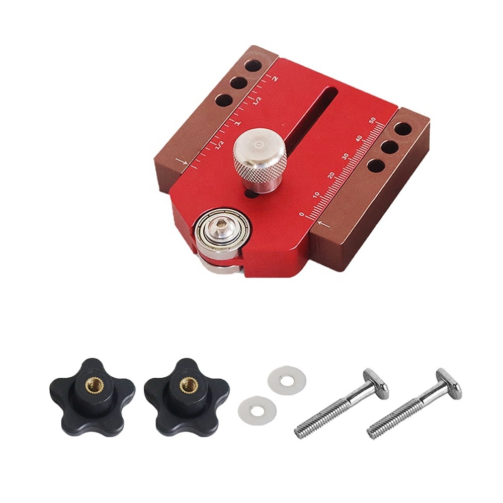 Sliding Groove Positioning and Slide Slot Track Stopper Positioning Limiter Miter Saw Stop Block for Woodworking tools