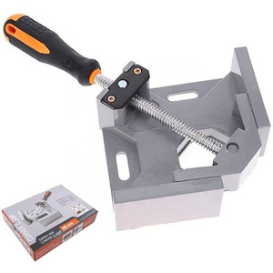 Heavy Duty Aluminum 90 Right Angle Clamp Woodworking Hand Tools carpenter Corner Clamp With Single Handle