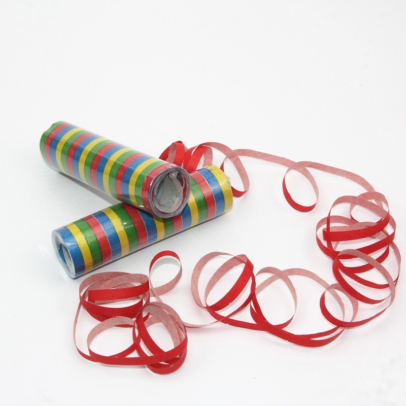 Birthday Wedding party favors serpentine streamers color paper streamers