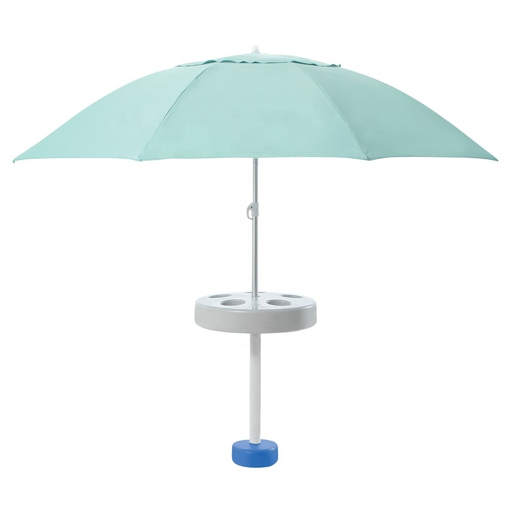 Custom Design Small Size Beach Pool Umbrella Portable Parasol Umbrella Table  Hot Sale Outdoor Beach Umbrella