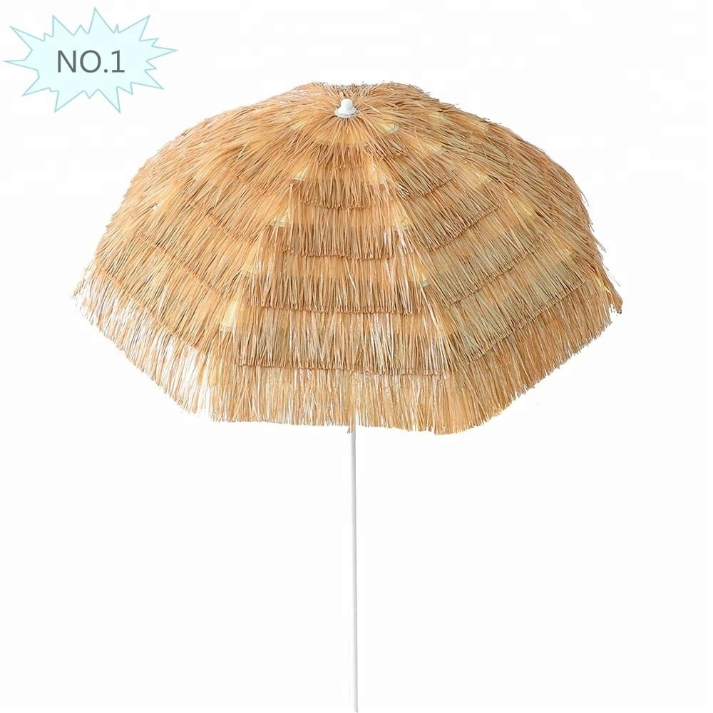 New Design Thatched Roof sun protection thatch beach umbrella