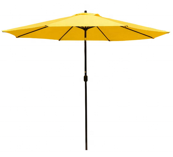 Super Large 10 feet 3 meter Heavy Duty 8 Ribs Metal Beach Patio Umbrella Tilt Market Table Top Umbrella With UV Protection 50+