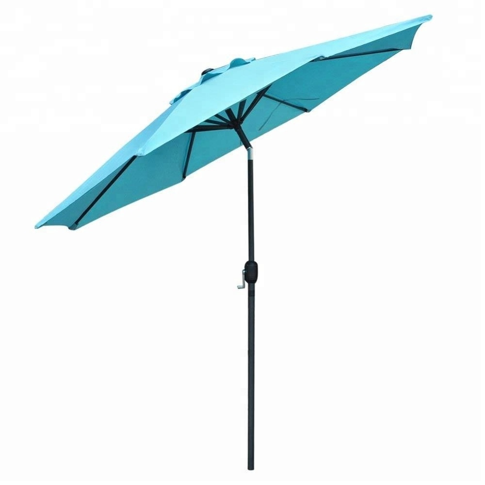 Balinese 11 Foot large size sun protection UV50+  Aluminium Market Patio Garden Umbrella outdoor parasol with easy open system