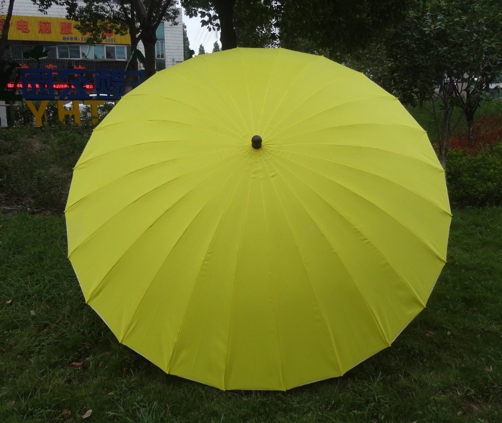 China Manufacturer 24 Ribs Tilt Mechanism Patio Umbrella