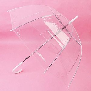 dome transparent umbrella cheap umbrella clear color high quality wedding parasol