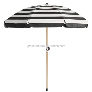 hot sale 2 meter Beach Umbrella Parasol with Carbon fiber structure