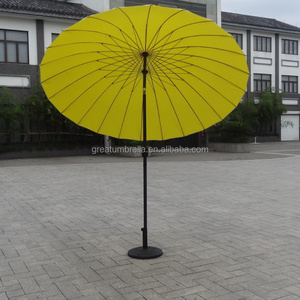 China Manufacturer 24 Ribs Tilt Mechanism Patio Umbrella