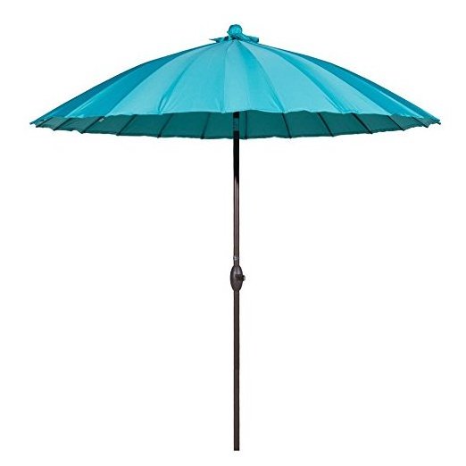 8.5ft large commercial poolside umbrella China factory sun shade umbrellas for swimming pools