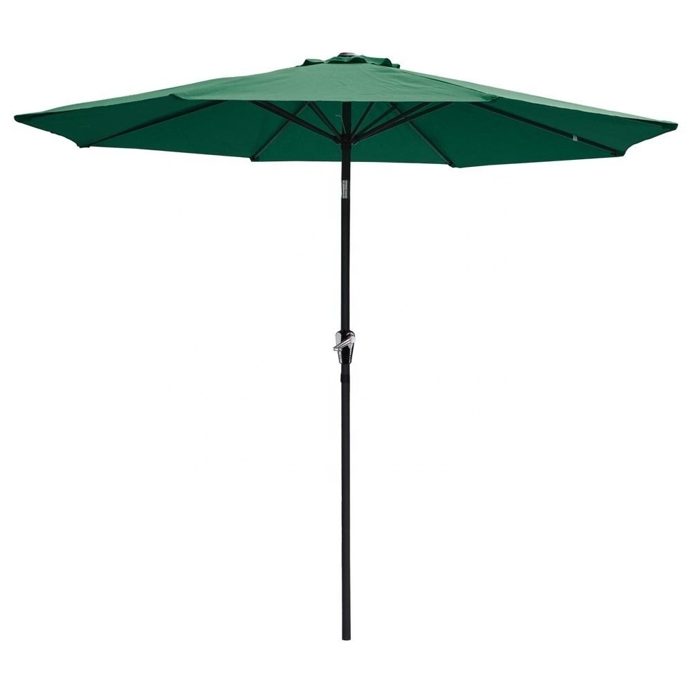 new modern market style 10 foot outdoor 3 m 8 k hot sale  top quality large furniture umbrella with crank easy open system