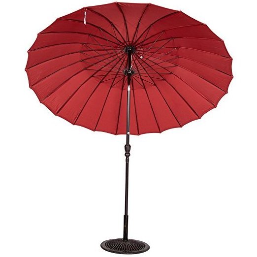 new coming Paradise Patio Umbrella Parasol 2.7M aluminium frame garden waterproof polyester patio outdoor umbrella