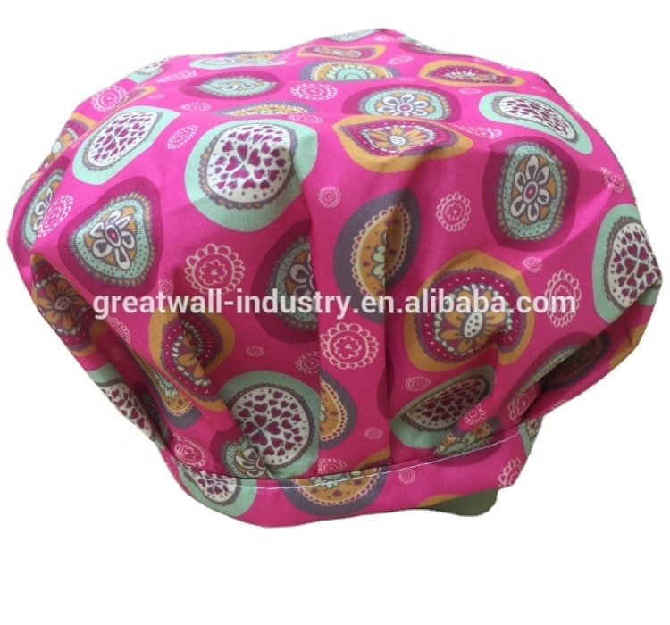 Customized turban shower cap waterproof wholesale with silicone seal