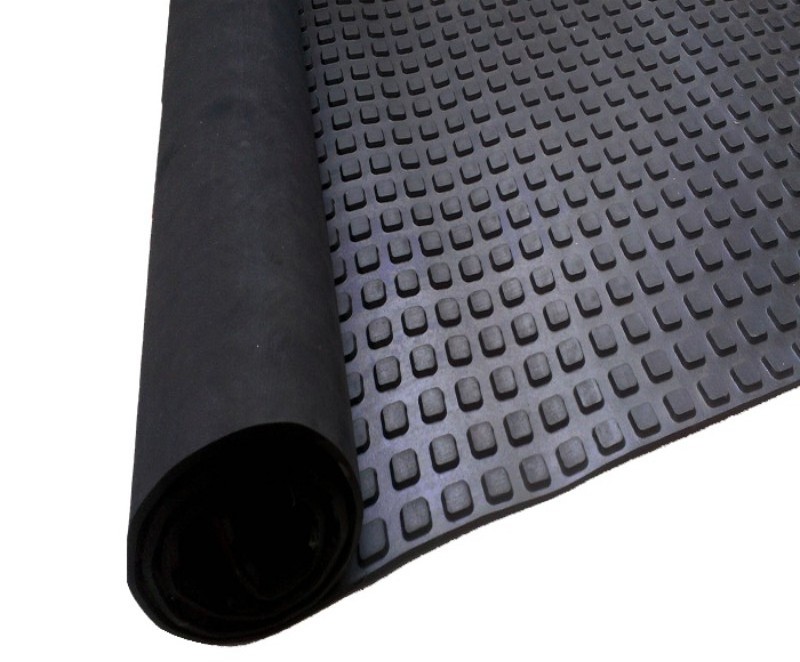 Non-Slip Stable Mat for Horse Trailers Rubber Cowshed Booth Floor for Cowsheds Cow Mat