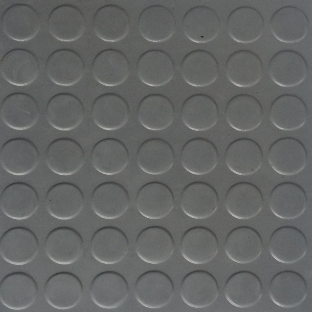 Coin Rubber Flooring/Anti-slip Rubber Mat Round Stud Rubber Sheet