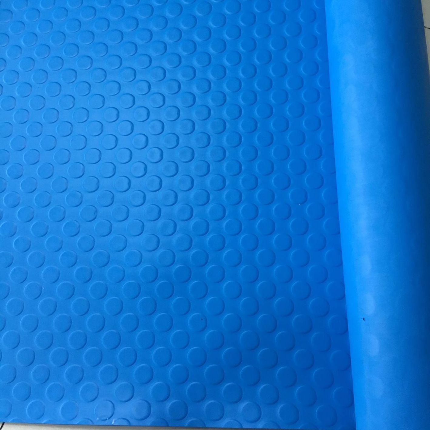 Great wall factory price coin pattern flooring roll diamond rubber mat sheet Anti-slip Gym Rubber Flooring