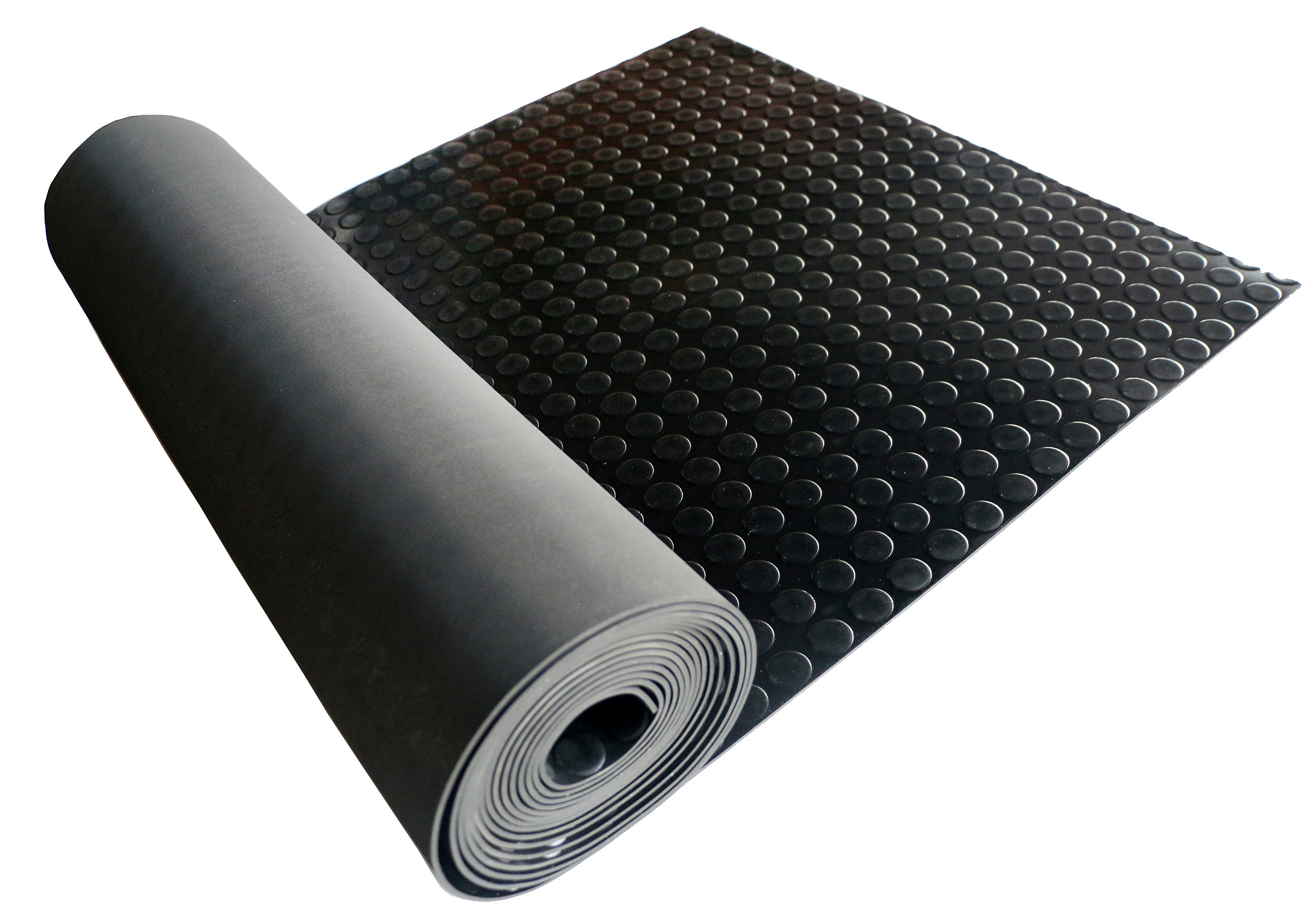 Hot Sale Antislip Coin Pattern Rubber Sheet Custom Cutting Floor Mat Rolls