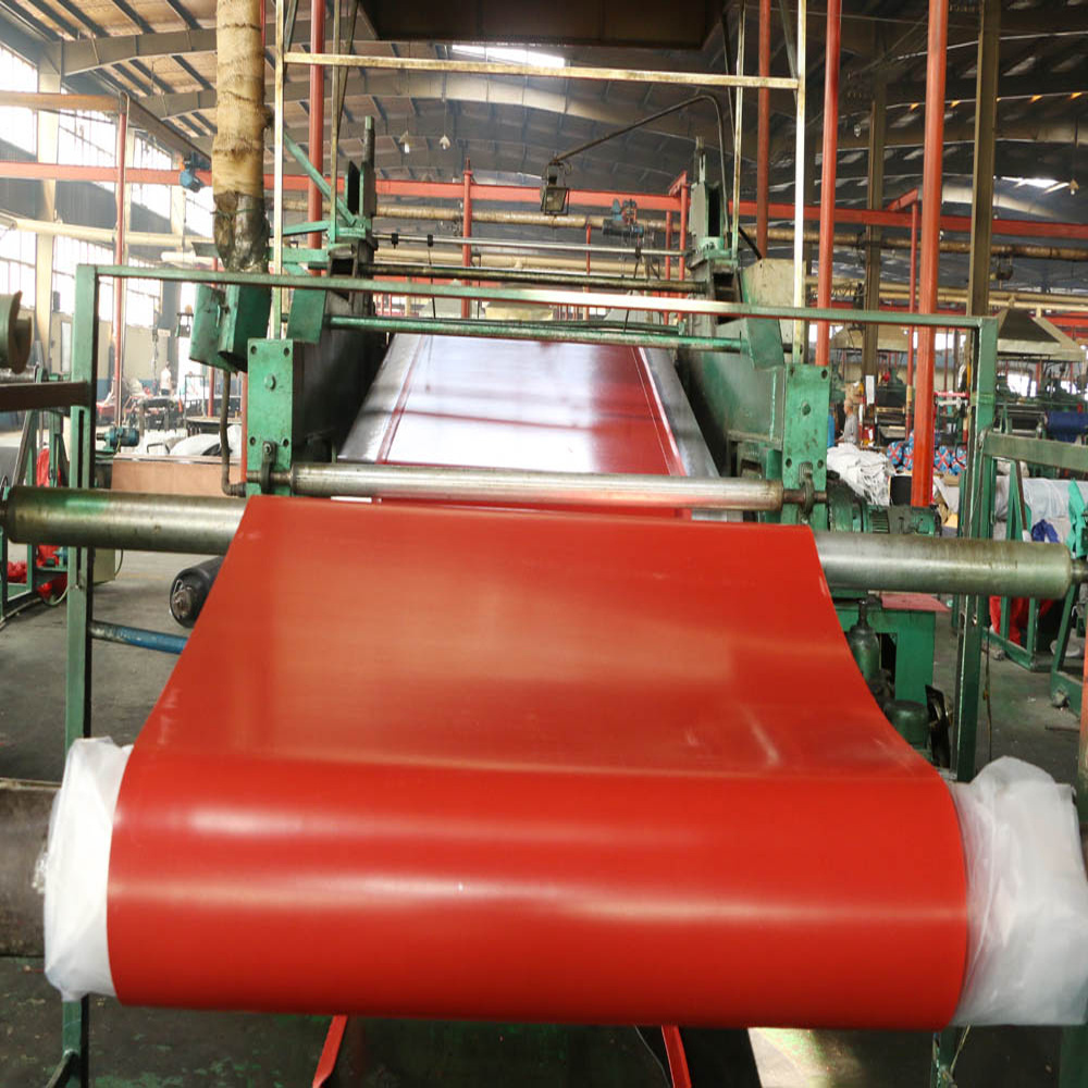 Red Rubber Lining Natural NR Rubber Sheet 40 shore Gum Rubber Anti Abrasion Tear Resist