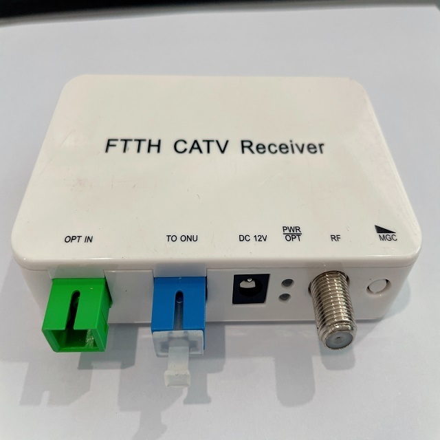 Satellite Cable TV CATV FTTH Optical Receiver RFOG Mini Edfa Fiber FTTH Optic Fiber Receiver Optical Satellite Fiber Receiver