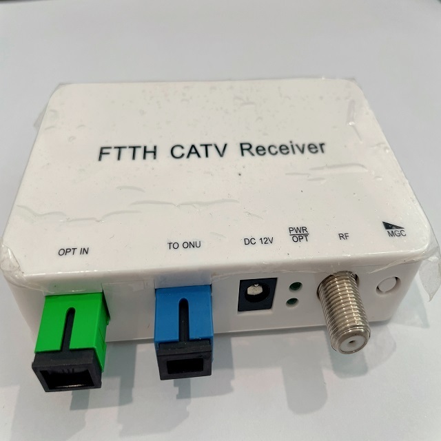 Satellite Cable TV CATV FTTH Optical Receiver RFOG Mini Edfa Fiber FTTH Optic Fiber Receiver Optical Satellite Fiber Receiver