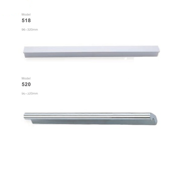 Zinc Aluminum Handle sliding glass shower door handles