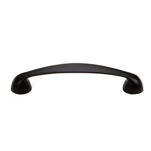 China new design black color top quality competitive price zinc alloy kitchen cupboard handle