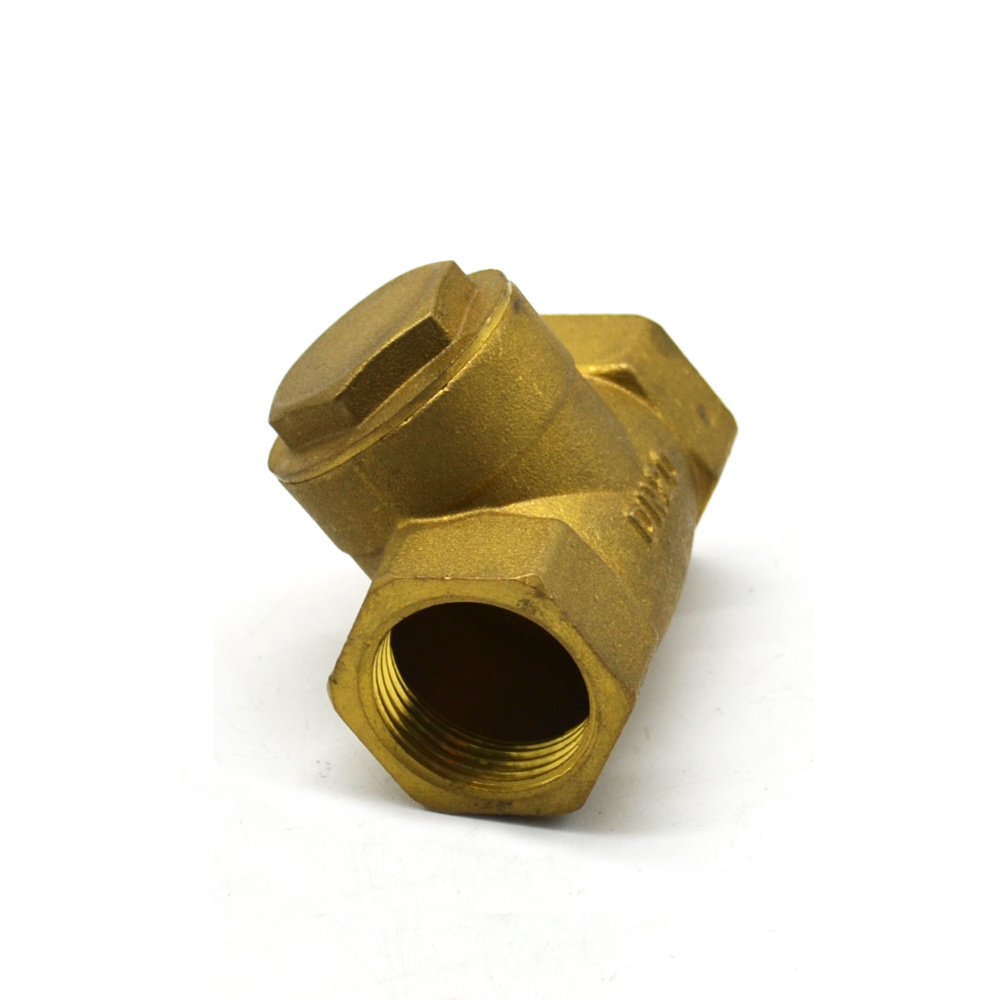 Top Quality  Turn Check Valve Brass Spring Check Valves DN10/DN25/DN32 Swing Check Valve