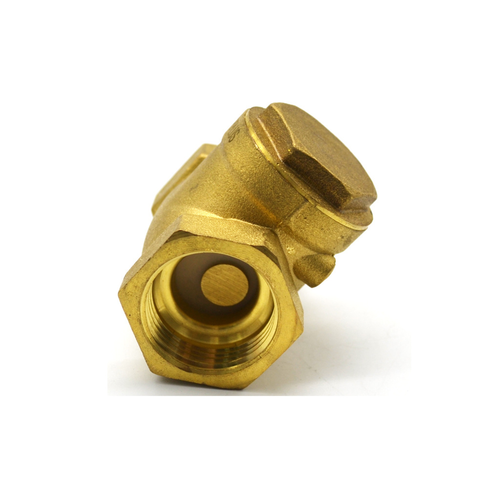 Top Quality  Turn Check Valve Brass Spring Check Valves DN10/DN25/DN32 Swing Check Valve