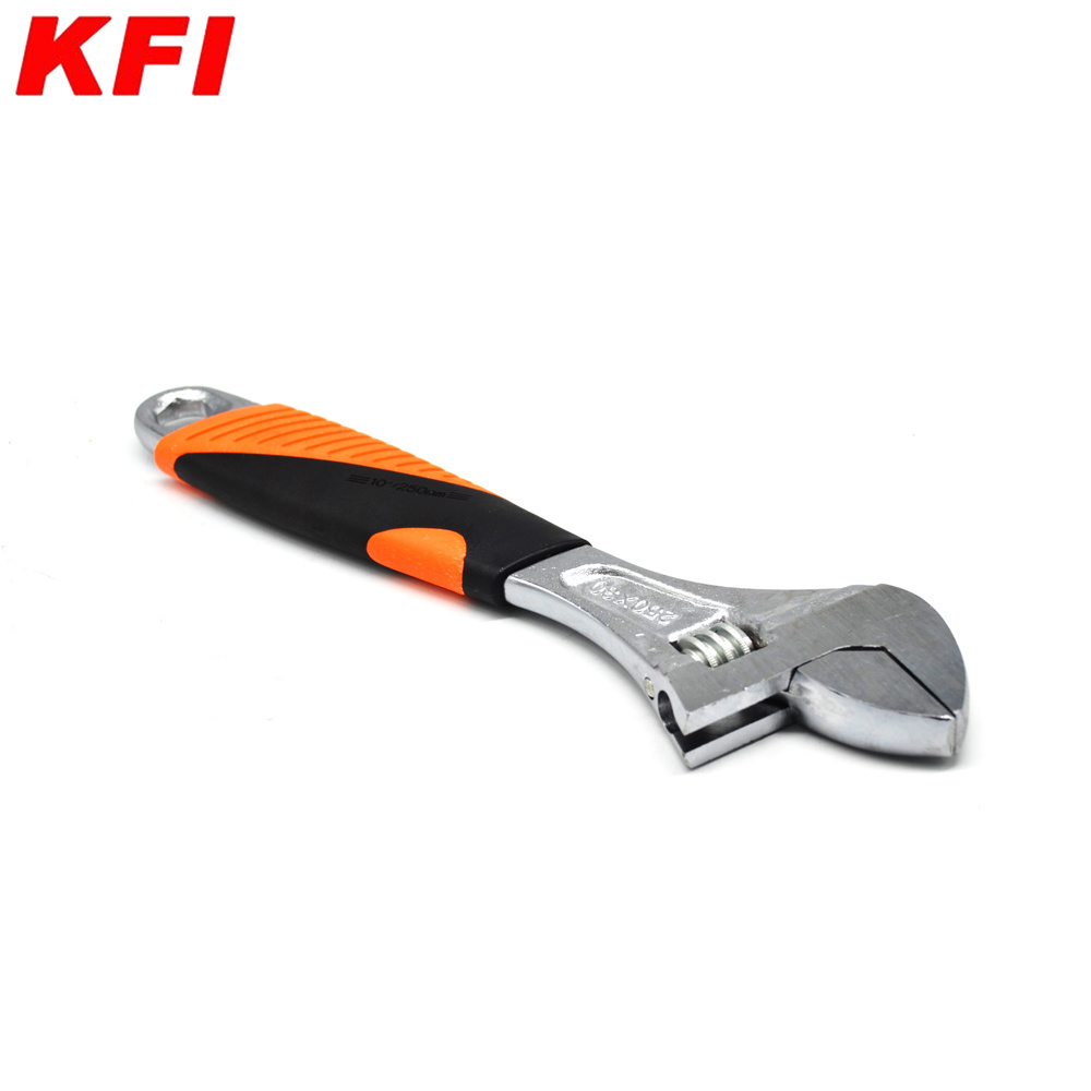 China supplier South America hot sale 12 inch 45 carbon steel adjustable wrench