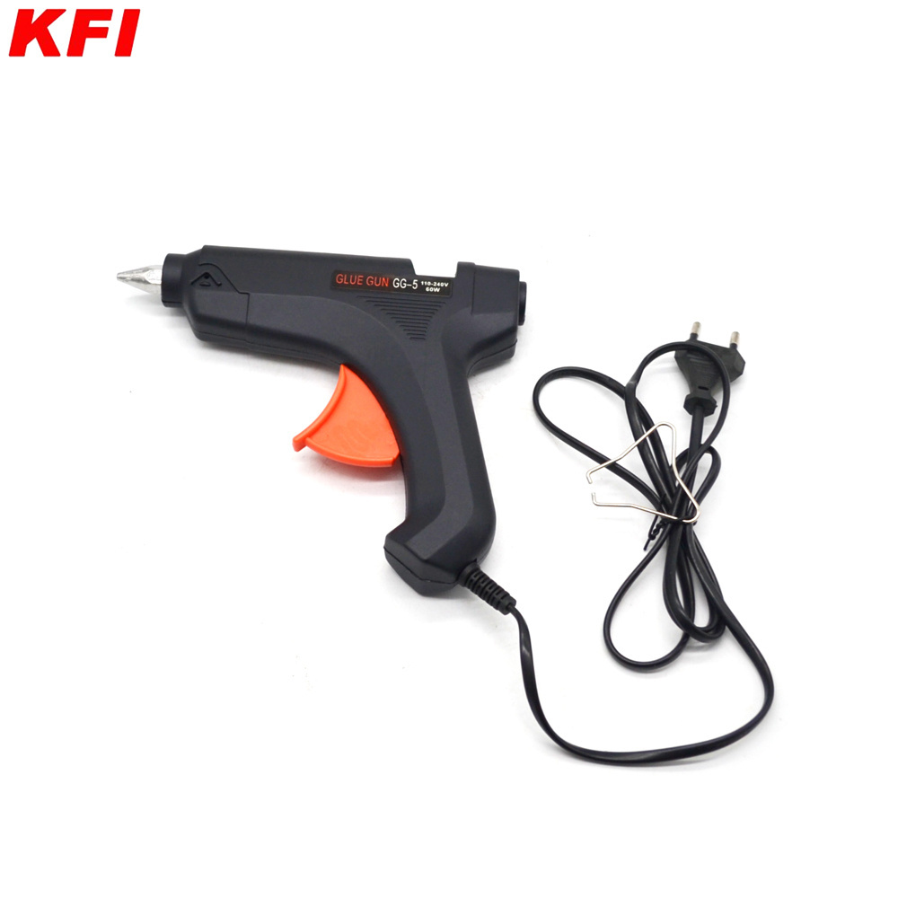 220V 60W Hot Sale Electric silicone hot melt glue gun for South America market