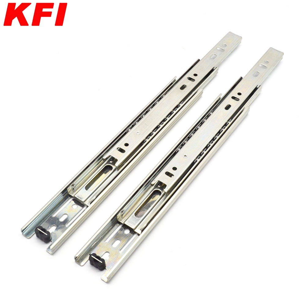 Wood furniture parts wire ball bearing drawer slide for cabinets