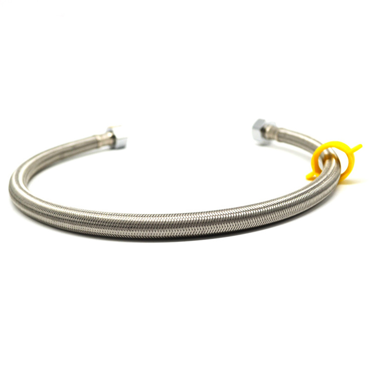 Stainless Steel Braided Flexible Hose Water Heater Connection Pipe