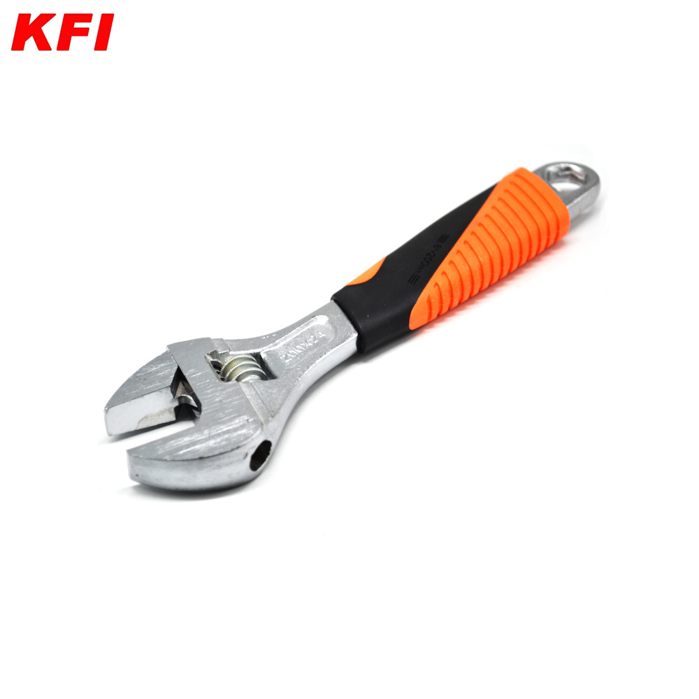 China supplier South America hot sale 12 inch 45 carbon steel adjustable wrench