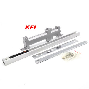 Top quality hidden type heavy duty door closer with stop opening door closer