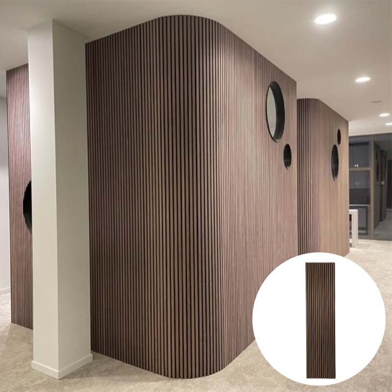 3d Model Design Acoustic Wood Slat Panel Fluted Wood Acoustic Fluted Wood Acoustic Panels Modern Interior Wall Decoration