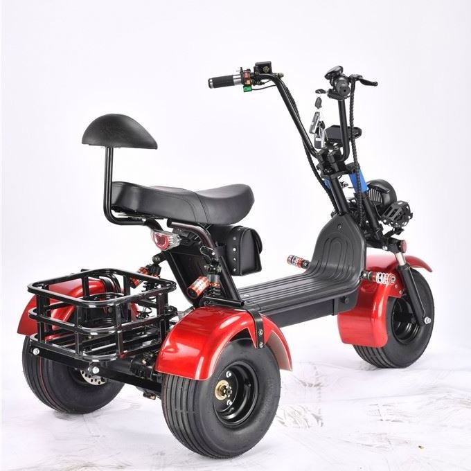 Three Wheels Big Tire Adult Open Electric Tricycles Citycoco 3 Wheels Electric Scooter 1000W Three-wheel Handicapped Scooters