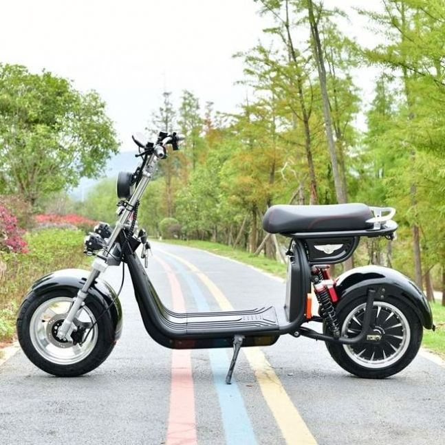 USA Warehouse Free Shipping 18*9.5 2000W 60V 50 Km/H CE Certified Citycoco Fat Tire Electric Scooter