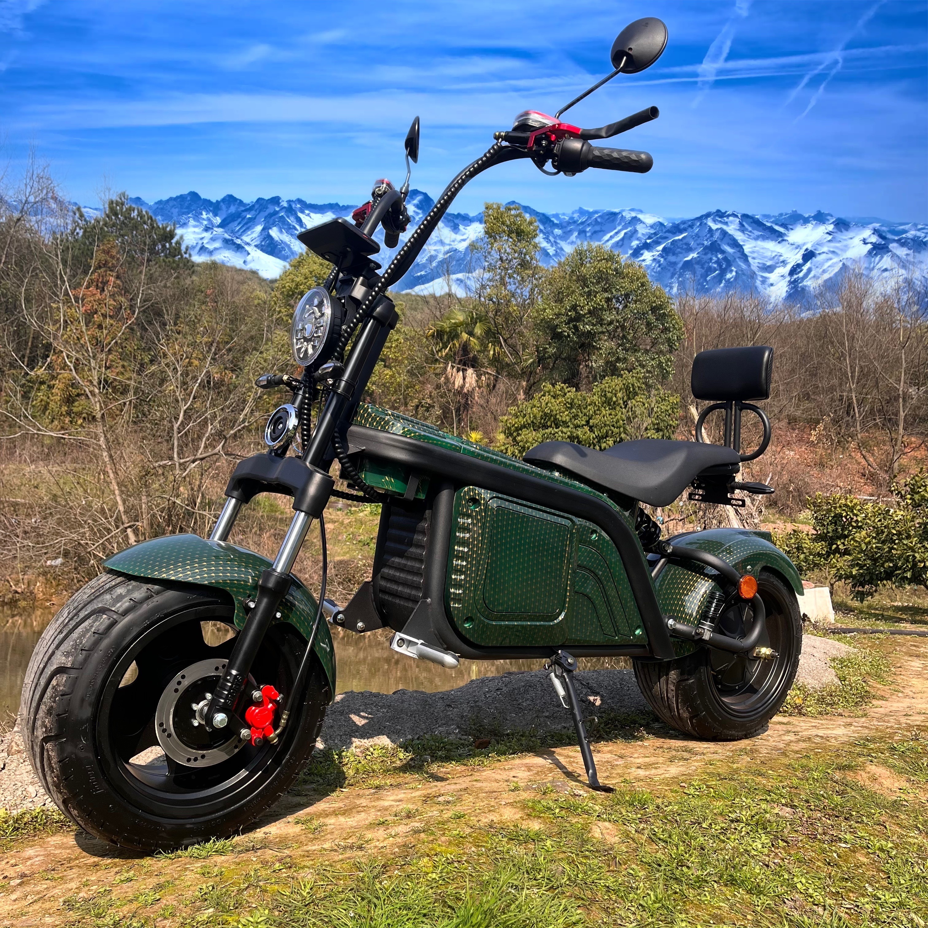 2023 Hot Sale 1500 Watt 72V Three Wheel Moto Off Road Electric Motorcycle For Adult