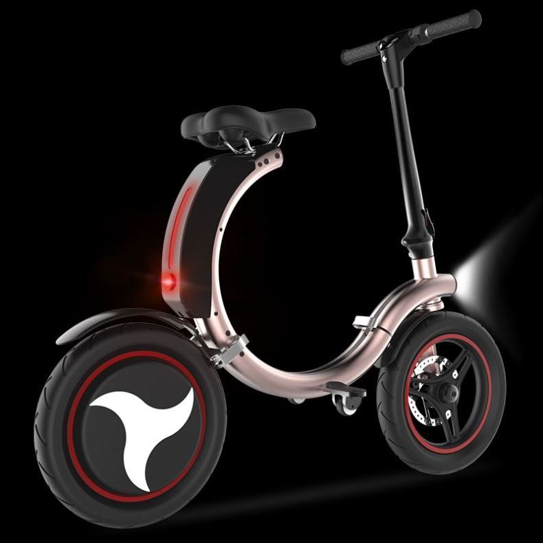 12Inch New Mini Electric Folding Bike With TUV CE Certificate/ 16Kgs Light Lithium Battery Electric Bike Kit Wholesale China