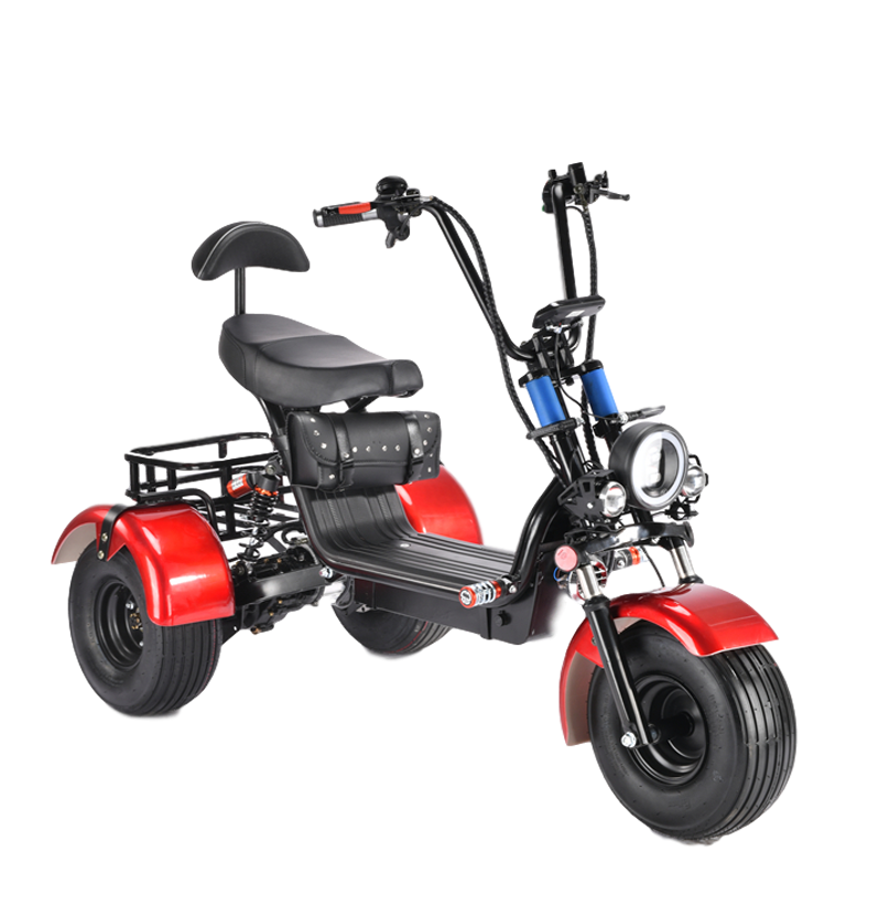 Three-wheel Scooter Adult Open Electric Tricycle Citycoco 3 Wheel Electric Scooter 1000W Handicapped Scooters