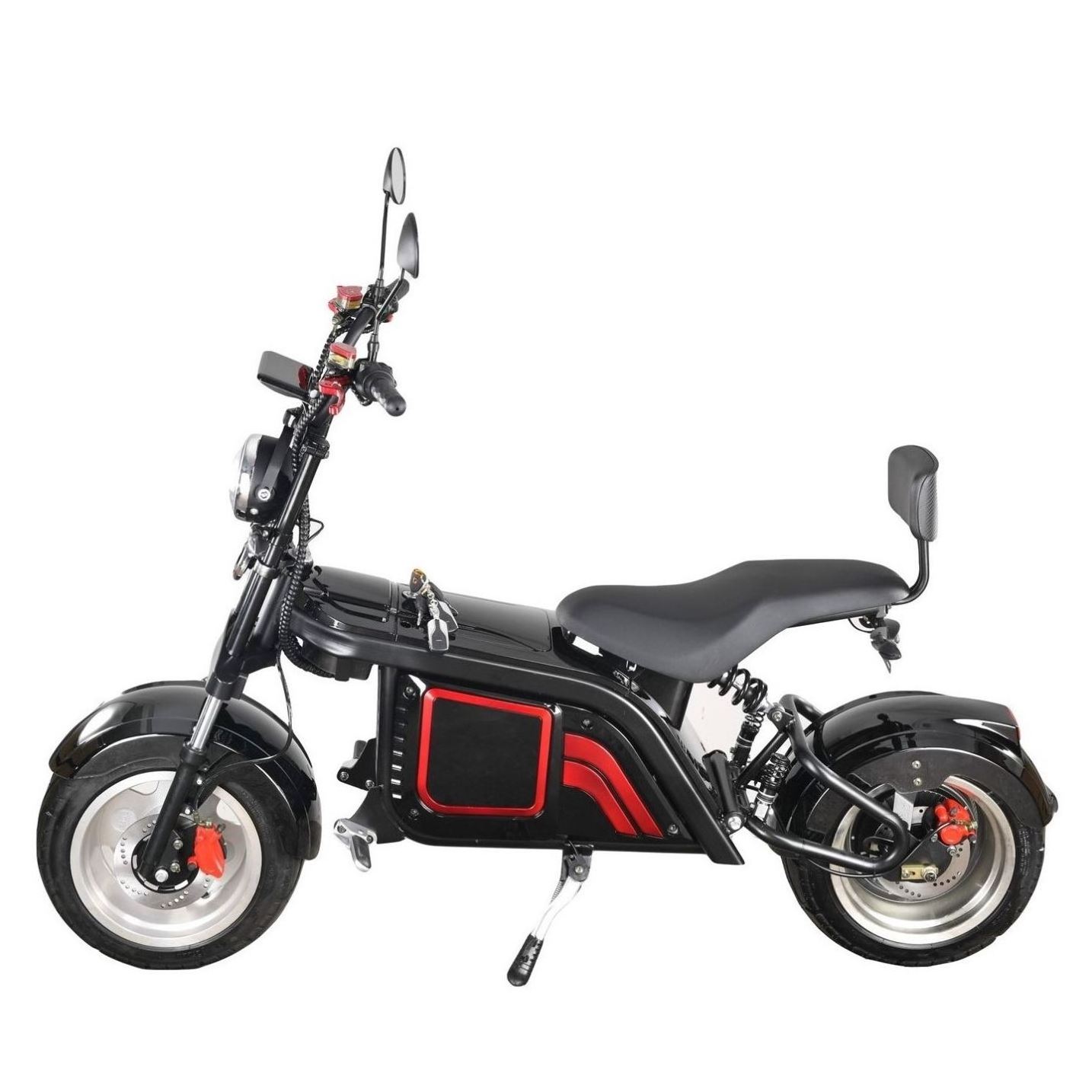 10 Inch 750W 150cc Electric Scooters 2000W 36V 48V 52V 60V Powerful Folding Electric Scooter