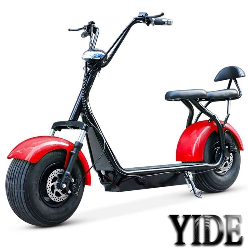 Europe Warehouse,2018 Fashion City Scooter Citycoco 2000W Electric Scooter