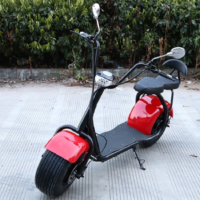 China Factory New Cross Country Style Power 2000W Electric Scooter Rear Shock Electric Scooter