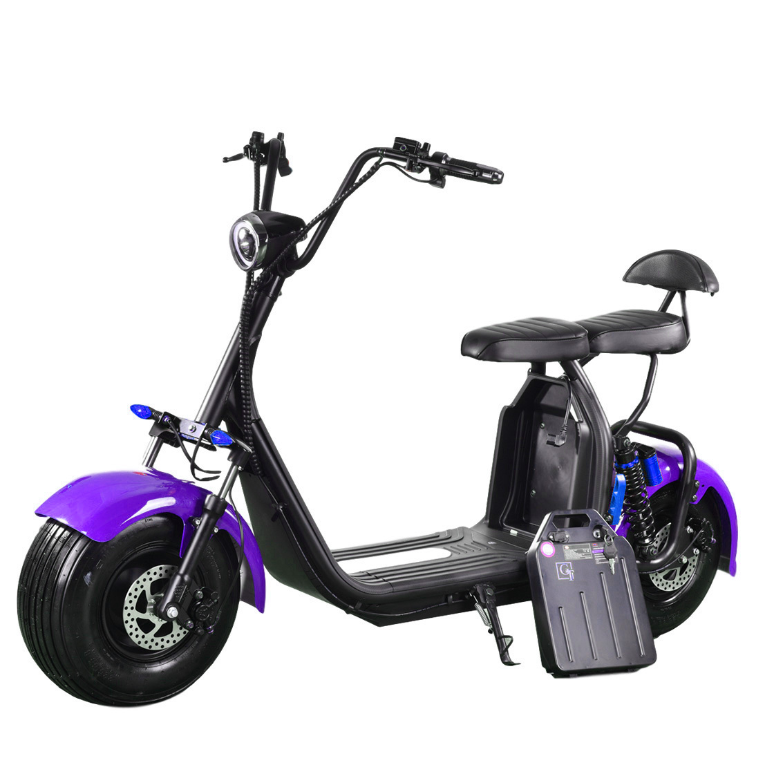 Bicicleta Eletrica 2000W 3000W Brushless Motor Double Battery Fat Tire Scooter Citycoco Electric Motorcycle